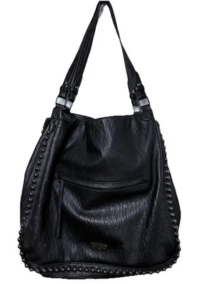 Jessica Simpson Studded Beaded Bag Black Excellent Clean Cond Beautiful Purse - Image 1 of 4