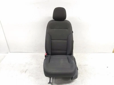 Volkswagen Golf 2017-2019 asiento del conductor delantero izquierdo 5Gm-881-405-Af *tela negra Foto 1 de 4