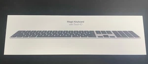 Klawiatura Apple Magic z Touch ID i klawiaturą numeryczną czarna (A3119) - Zdjęcie 1 z 4