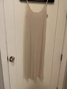 Neu ohne Etikett Reformation geripptes Kleid beige/Sand Gr. M $ 129 - Bild 1 von 4