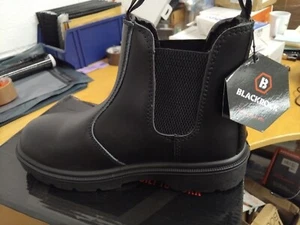 Blackrock WOMENS DEALER LEATHER SMART WORK BOOTS UK5 - Picture 1 of 2