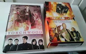 Doctor Who The Collection (3 Paperbacks) & Torchwood Hardback + Key ring - Picture 1 of 5
