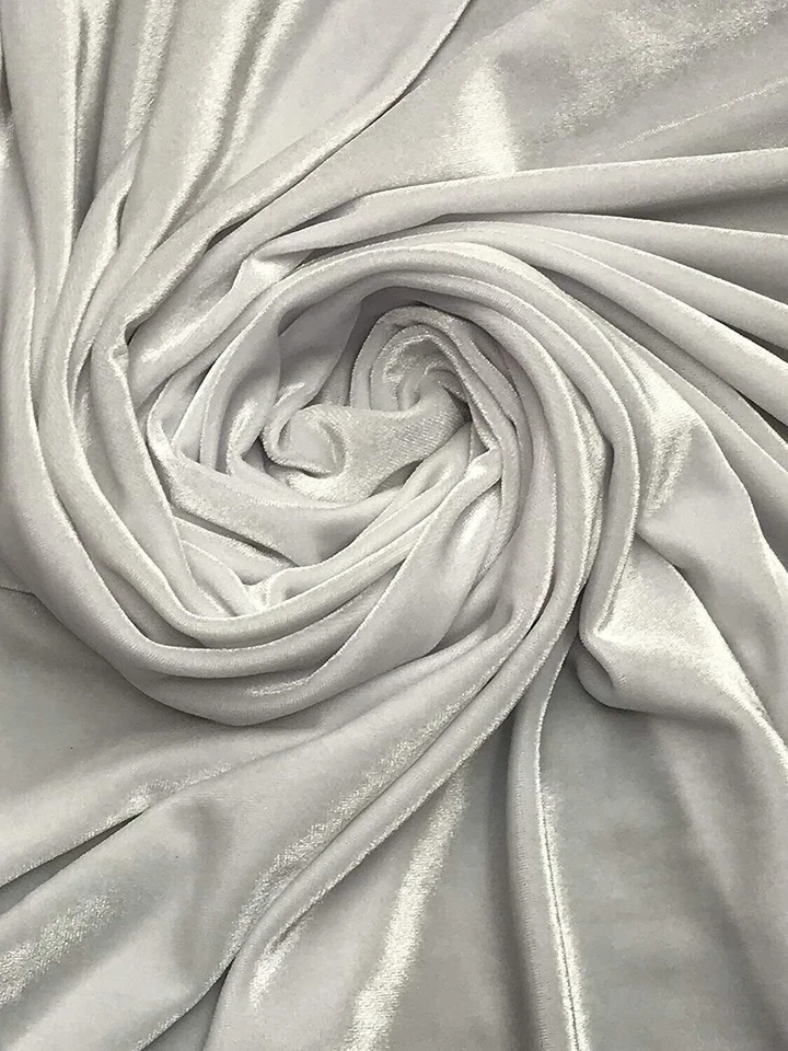 "Tela de terciopelo elástica de 60"" de ancho - perfecta para vestidos, disfraces y decoración" Foto 1 de 1