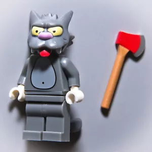 Authentic 2014 LEGO The Simpsons Series 1 SCRATCHY Minifigure | Complete ! - Picture 1 of 13