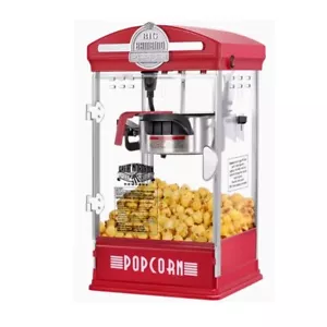 Máquina de palomitas de maíz de acero inoxidable comercial/doméstico 1 pieza nueva 80g 500W 220V - Imagen 1 de 2