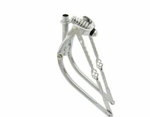 CUSTOM Springer Fork w/ Twisted Caged Bars for 20" Bike Lowrider Cruiser - Picture 1 of 1