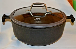 Le Creuset Enzo Mari la mama Oval 25cm Matte Black (missing lid) - Picture 1 of 8