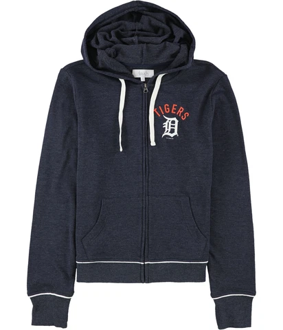 Touch Womens Detroit Tigers Hoodie Sweatshirt, Blue, Medium Cover
