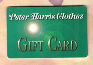PETER HARRIS CLOTHES Bright Sun ( 2004 ) Gift Card ( $0 ) - Picture 1 of 1