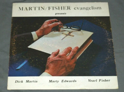 Дикк Мартин Вирл Фишер Марти Эдвардс Евангелизм Подарки С ПОДПИСЬЮ КАНЗАС МО LP - Изображение 1 из 2