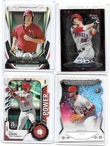 C.J. LOTE CRON PREMIUM ROOKIE: 18 TARJETAS DE NOVATO COMO NUEVAS TODAS DIFERENTES - Imagen 1 de 1