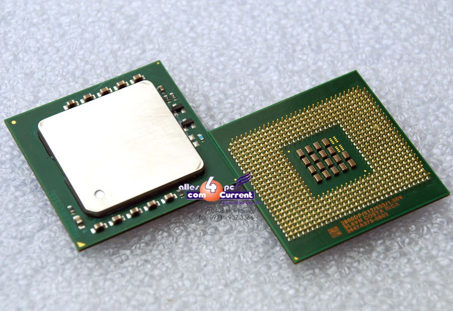 Intel Xeon Server CPU 2,8 GHZ 512 KB Cache 533 SL6VN Base 604 Processor V474 - Image 1 of 1