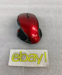 Verbatim Model 99021 Optical Wireless Mouse Red NO DONGLE FREE SHIPPING - Picture 1 of 11