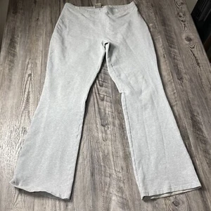 Eastern Mountain Sports Sweat Large Men Grey Fleece Jogger Sweatpants EMS - Picture 1 of 8
