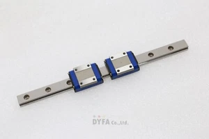 NSK NNB Ball Wire Type PU12TR+205L 1Rail, 2Blocks LMG-I-1800=P211 - Picture 1 of 18