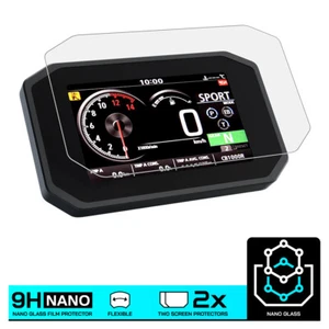HONDA FORZA 750 (2021-) NANO GLASS Dashboard Screen Protector x 2 - Picture 1 of 8