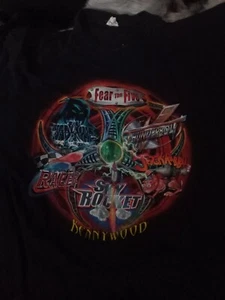 Kennywood Fear the Five Rollercoaster Shirt Gr. L - Bild 1 von 2