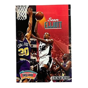 1992-93 SkyBox #221 Sean Elliott San Antonio Spurs NBA Basketball Card - Bild 1 von 2
