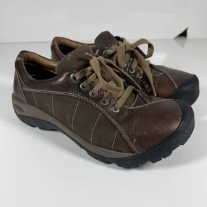KEEN Women’s Size 7.5M Presidio Sneaker Shoe Cascade Brown/Shitake - Picture 1 of 9