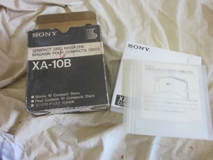 Sony XA-10B 10-Disc Compact Disc CD Magazine Cartridge with Original Box - New - Picture 1 of 7