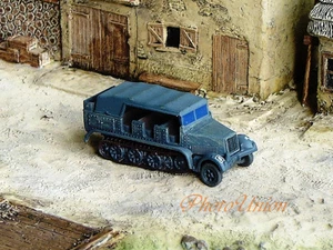 NMT 426x WW2 1:144 Scale Wargame Diorama German SdKfz 7 Half Track Vehicle Model - Picture 1 of 1