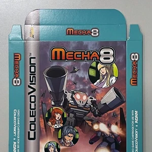 Mecha8 unbenutzt Unfolded Box Neu Selten ColecoVision Coleco Team Pixelboy - Bild 1 von 9