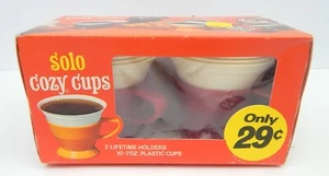 1C ROT Solo Cozy Tassen Kaffee Tee Küchengeschirr Set NEU Vintage! - Bild 1 von 2