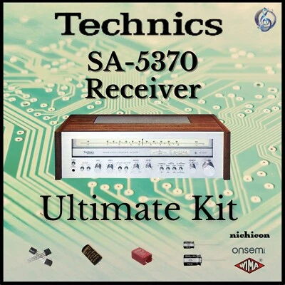 Technics SA-5370 Receptor Ultimate Upgrade Kit Piezas Genuinas Restauración Foto 1 de 4