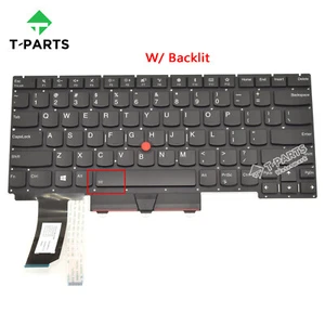 Neu für Lenovo Thinkpad E14 Gen 1 US Tastatur mit Hintergrundbeleuchtung Small Enter 5M10V17039 - Bild 1 von 3
