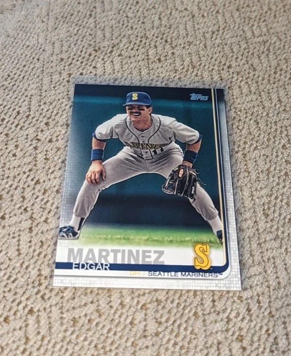 2019 EDGAR MARTINEZ TOPPS BASE SET LEGEND VARIATION #436 (MARINERS) - Image 1 of 1
