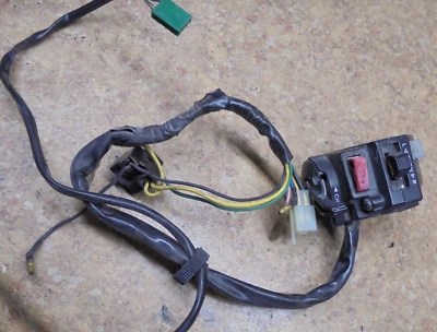 Yamaha XV750 XV 750 1992 Virago interruptores izquierdos controles bocina luces intermitentes  Foto 1 de 2