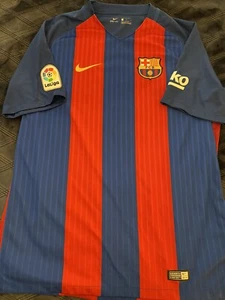 Barcelona Fußball Soccer Trikot Large Herren Nike » - Bild 1 von 6
