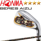 4-Star HONMA Golf BERES AIZU Einzel Eisen #5.Aw Oder Sw Armrq MX Schwarz Japan