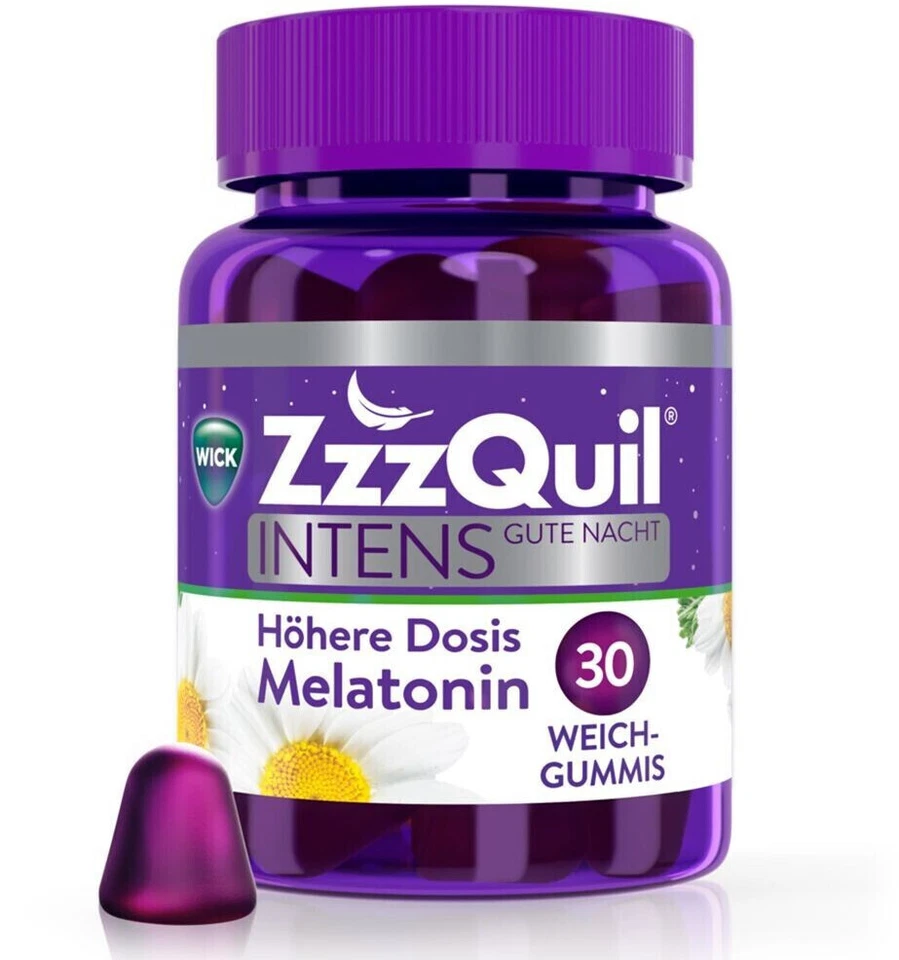 WICK ZzzQuil intens Gute Nacht 30 St, höhere Dosis, Waldfrucht, PZN 18491866