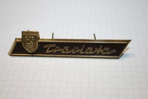 Firmenzeichen, Emblem - Nordmende  "Traviata" 96x20,7mm - Messing           #RT3 - Picture 1 of 4
