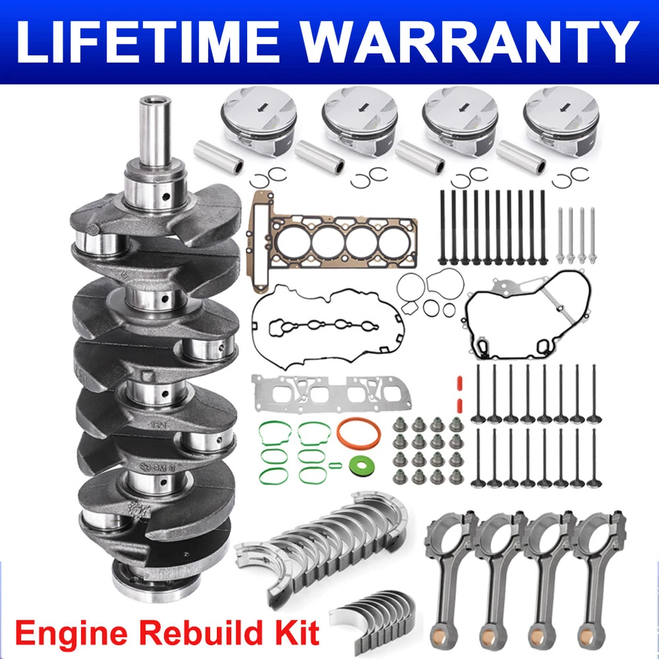2.4L Engine Rebuild Overhaul Kit Fits Buick Verano Regal Chevrolet Equinox GMC - Image 1 of 4
