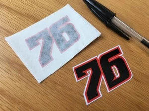 Loris Baz Startnummer 76 - (sehr kleines Paar) - Bild 1 von 1