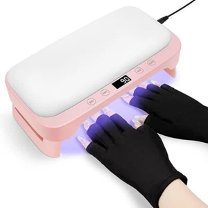 24W LED UV Nagellack Trockner Lampe Gel Acryl Härten Licht Spa Profi Kit - Bild 1 von 11