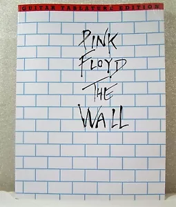 Pink Floyd, The Wall, Guitar Tablature Illustrated Lyric Songbook, Sheet Music - Picture 1 of 8