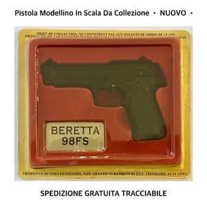 Revolver Beretta 98FS Pistola M9 Giocattolo Da Collezione In Scala • NUOVO • - Foto 1 di 2