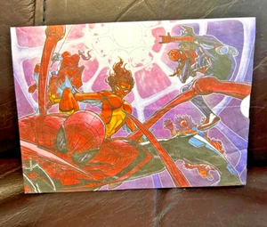 MARVEL DICE MASTERS: BOLSA DE DADOS DE PAPEL TEMA SPIDY - Imagen 1 de 2