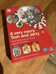 A Very Merry Tom and Jerry Collection DVD Children (2008) New Sealed 3 DISCS BOX - Picture 1 of 5