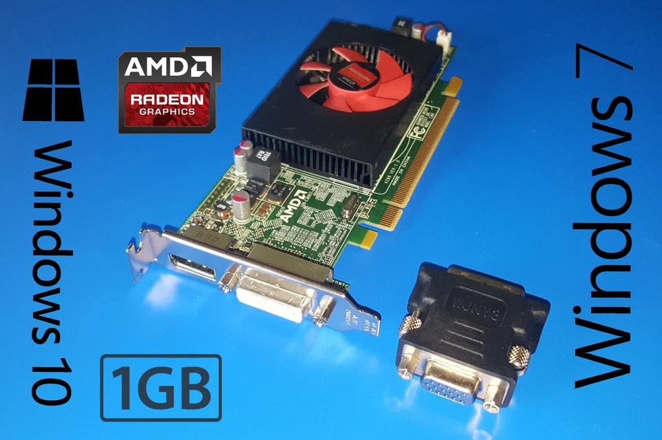 Dell Optiplex 7010 7020 9010 9020 Windows 10 Slim Low Profile SFF Video Card - Image 1 of 1