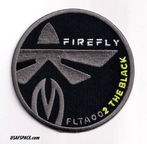 Authentischer Firefly Alpha FLT A002 -TO THE BLACK- USSF SATELLITE DEMO PATCH - Bild 1 von 3