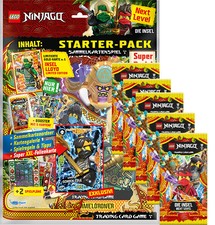 Lego Ninjago Serie 6 'Next Level' Trading Cards DIE INSEL - Starter + 5 Booster