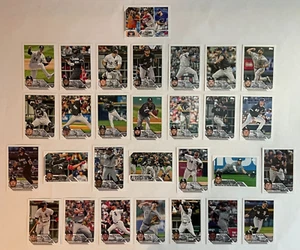 Chicago White Sox 2023 Topps Series 1, 2, & Update Base Team Set *29 cards* w/LL - Picture 1 of 1