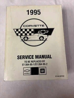 1995 Chevrolet Corvette Service Manual ST-364-95PSID Foto 1 de 4