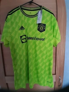 MANCHESTER UNITED 3RD SHIRT,2022/23,LARGE,OFFICIAL ADIDAS,BNWT - Picture 1 of 6
