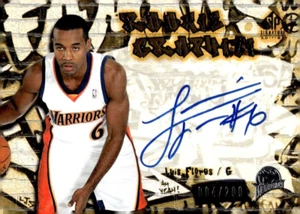 2004-05 SP Signature Edition Rookie Graphiti 004/200 Luis Flores #RG-LF automático radiocontrol - Imagen 1 de 2