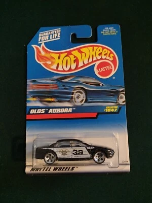 Hot Wheels 1999 Olds Aurora #1047 Black 22418 Police Highway Patrol - Thailand  - Image 1 of 4
